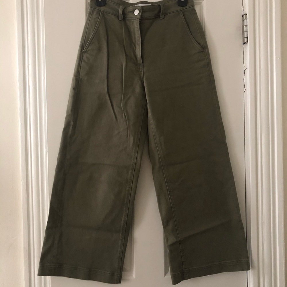 Everlane Wide Leg Crop Pant Surplus